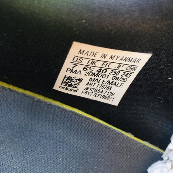 Adidas Cloudfoam Sneakers sz 8 Black Very Clean - Picture 9 of 9